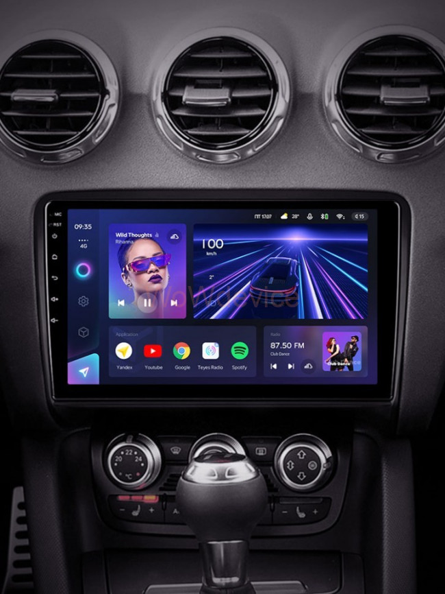 Штатная магнитола Teyes CC3 3/32 Audi TT 2 (2006-2014)