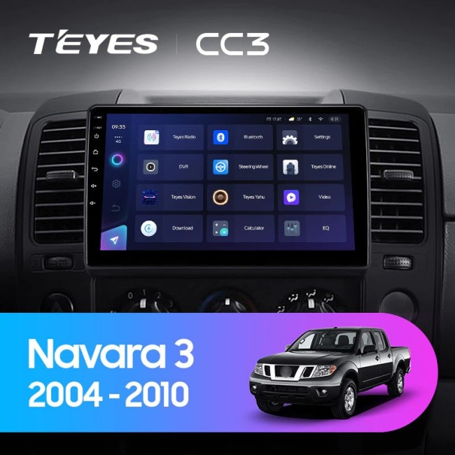 Штатная магнитола Teyes CC3 3/32 Nissan Navara 3 D40 (2004-2010)