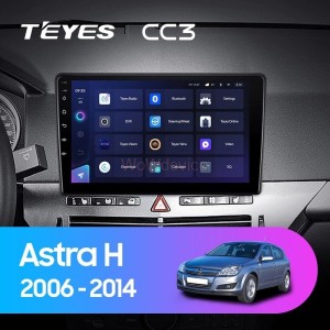 Штатная магнитола Teyes CC3L 4/32 Opel Astra H (2006-2014) F1