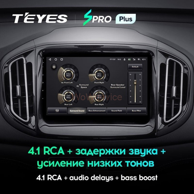 Штатная магнитола Teyes SPRO Plus 3/32 Chery Tiggo 7 (2016-2020) F1