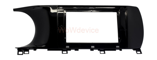 Рамка магнитолы 10.2" (цв.Глянцевый Черный) для KIA K5 2020+ Левый руль