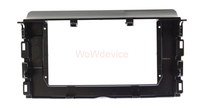 Рамка магнитолы 10.2" (цв.Глянцевый Черный) для TOYOTA Allion (T260/265), Premio 2016+