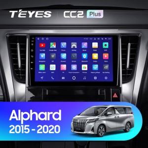 Штатная магнитола Teyes CC2 Plus 6/128 Toyota Alphard H30 (2015-2020)