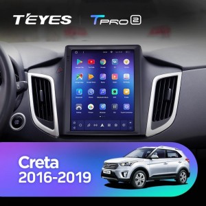 Штатная магнитола Tesla style Teyes TPRO 2 3/32 Hyundai Creta 2015-2019