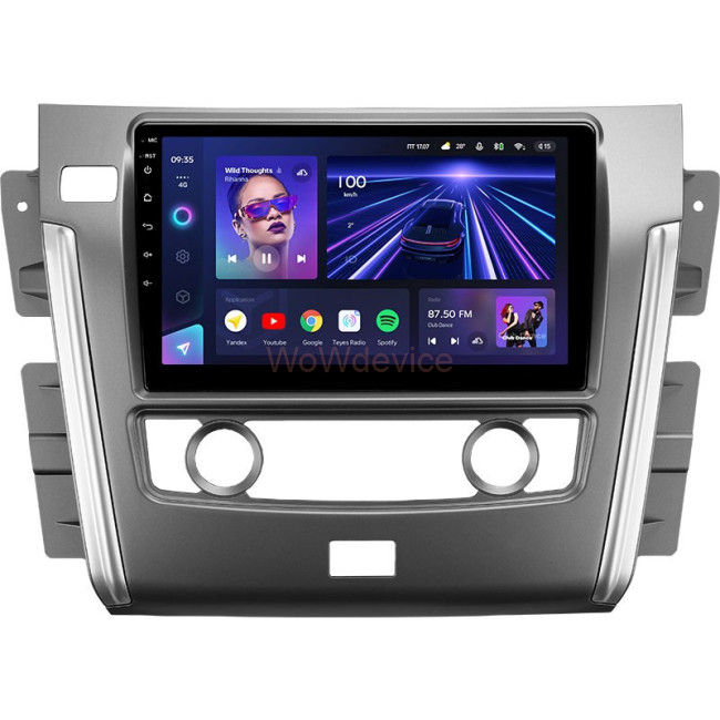 Штатная магнитола Teyes CC3 3/32 Nissan Patrol Y62 (2010-2020)