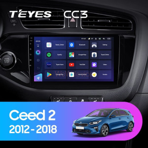 Штатная магнитола Teyes CC3L 4/32 Kia Ceed 2 JD (2012-2018)
