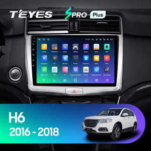 Штатная магнитола Teyes SPRO Plus 6/128 Haval H6 (2016-2018)