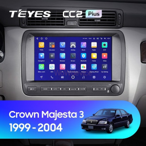 Штатная магнитола Teyes CC2L Plus 1/16 Toyota Crown Majesta 3 S170 (1999-2004)