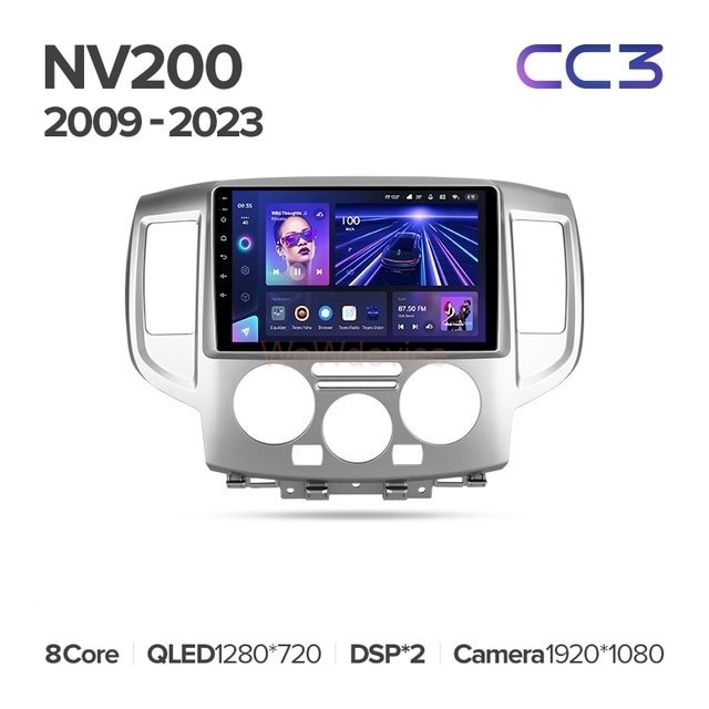 Штатная магнитола Teyes CC3 360 6/128 Nissan NV200 M20 (2009-2023)