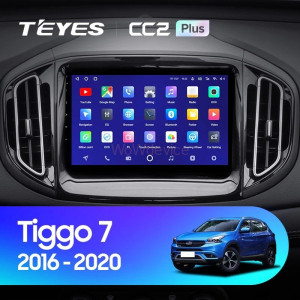 Штатная магнитола Teyes CC2 Plus 6/128 Chery Tiggo 7 (2016-2020) F1