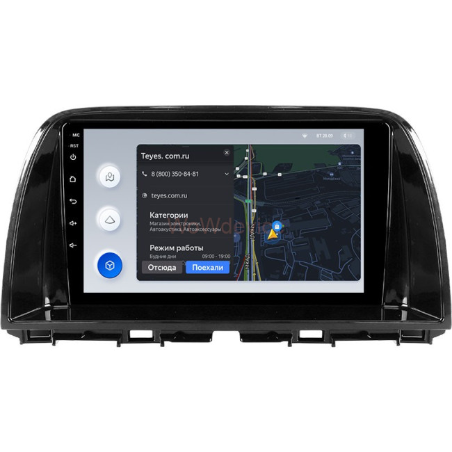 Штатная магнитола Teyes X1 4G 2/32 Mazda CX-5 (2012-2015) Тип-B