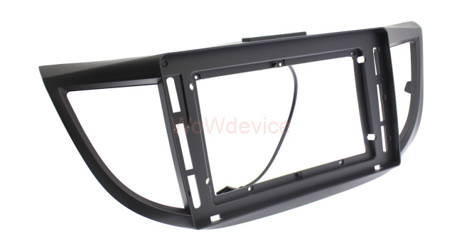 Рамка магнитолы 10.2" (цв.Серый) для HONDA CR-V 2012-2017