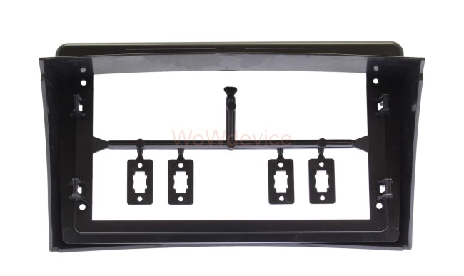 Рамка магнитолы 9.0" (цв.Черный) для VOLKSWAGEN T5 Multivan 2009-2015 Рамка магнитолы 9.0" (цв.Черный) для VOLKSWAGEN T5 Multivan 2009-2015