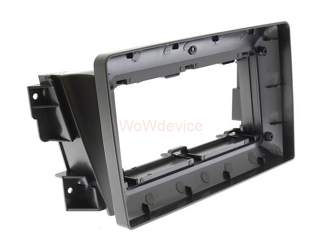 Рамка магнитолы 9.0" (цв.Черный) для TOYOTA Caldina (T240) 2002-2007