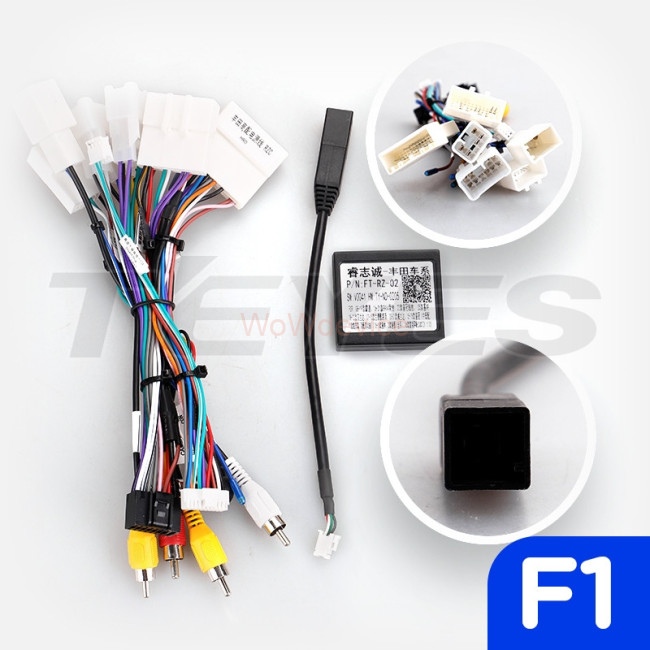 Установочный комплект Teyes для Toyota Fortuner 1 AN50 AN60 (2008-2014) F1