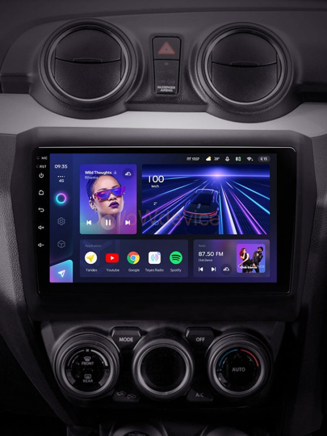 Штатная магнитола Teyes CC3 6/128 Suzuki Swift 5 (2016-2020)