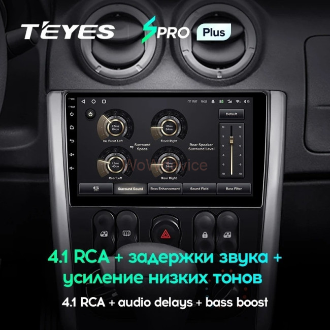 Штатная магнитола Teyes SPRO Plus 4/32 Nissan Almera 3 G15 (2012-2019) F2