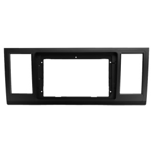 Рамка магнитолы 9.0" (цв.Черный) для VOLKSWAGEN Caravelle (T6) 2015-2019