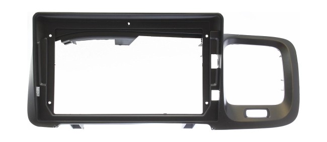 Рамка магнитолы 9.0" (цв.Черный) для VOLVO S60 2013-2018 Левый руль