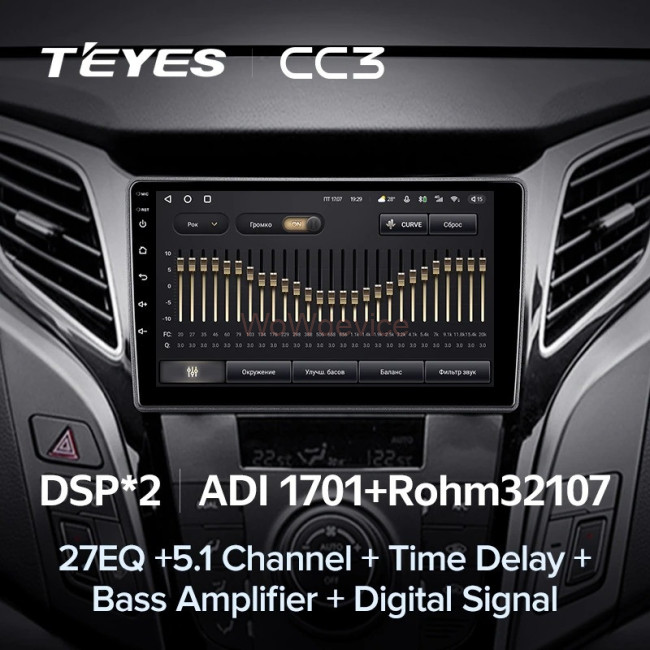 Штатная магнитола Teyes CC3 360 6/128 Hyundai i40 (2011-2019) Тип-А Штатная магнитола Teyes CC3 360 6/128 Hyundai i40 (2011-2019) Тип-А