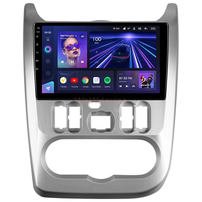 Штатная магнитола Teyes CC3 4/64 Renault Logan 1 (2010-2015) Штатная магнитола Teyes CC3 4/64 Renault Logan 1 (2010-2015)