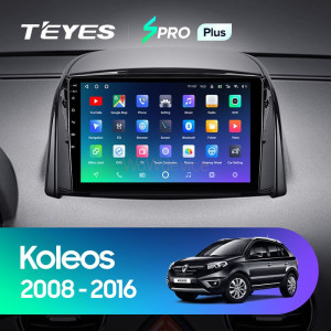 Штатная магнитола Teyes SPRO Plus 4/64 Renault Koleos (2008-2016) Тип-A