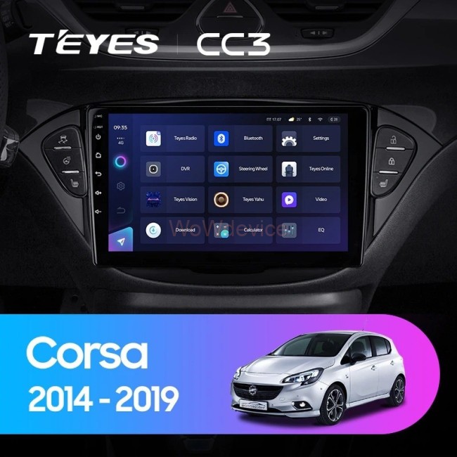 Штатная магнитола Teyes CC3L 4/32 Opel Corsa (2014-2019)
