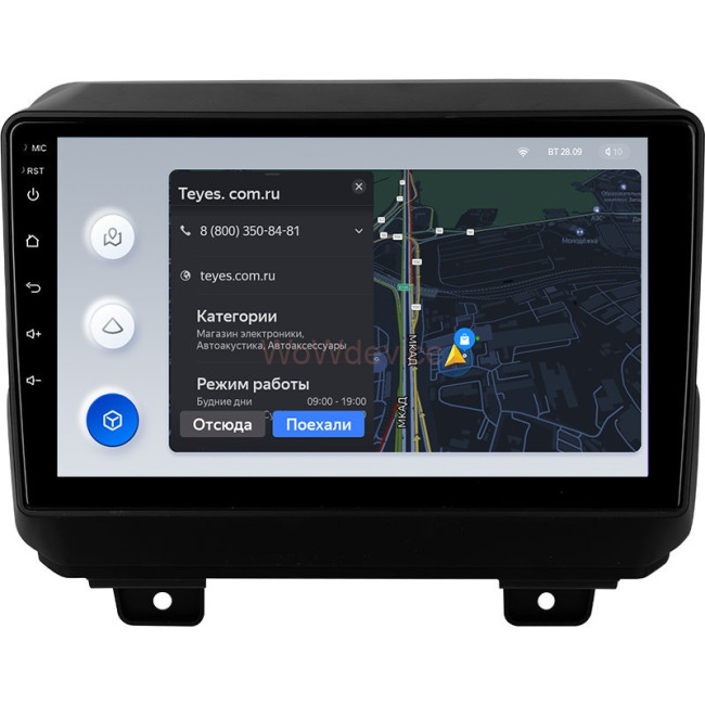 Штатная магнитола Teyes X1 4G 2/32 Jeep Wrangler 4 JL (2018-2019) Штатная магнитола Teyes X1 4G 2/32 Jeep Wrangler 4 JL (2018-2019)