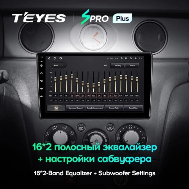 Штатная магнитола Teyes SPRO Plus 3/32 Mitsubishi Outlander 1 (2002-2008) Тип-В