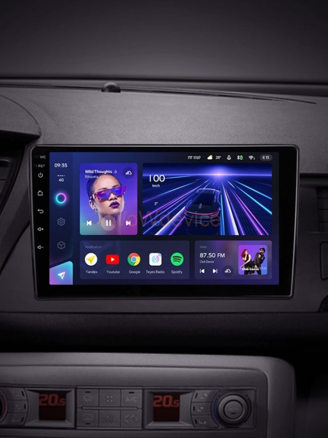 Штатная магнитола Teyes CC3 360 6/128 Citroen C5 2 (2008-2017) F2