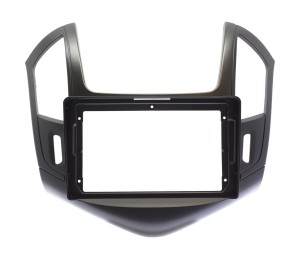 Рамка магнитолы 9.0" (цв.Глянцевый Черный) для CHEVROLET Cruze 2012-2016