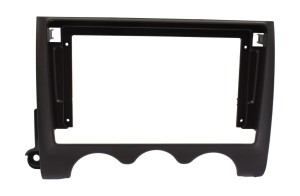 Рамка магнитолы 9.0" (цв.Черный) для MITSUBISHI Pajero Mini 2009-2012 / NISSAN Kix 2008-2012 Правый руль