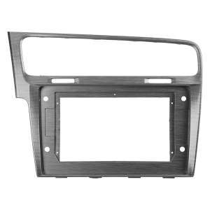 Рамка магнитолы 10.2" (цв.Серый) для VOLKSWAGEN Golf 7 2012+ Левый руль