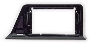 Рамка магнитолы 9.0" (цв.Глянцевый Черный) для TOYOTA C-HR 2016+ Правый руль / ver.2