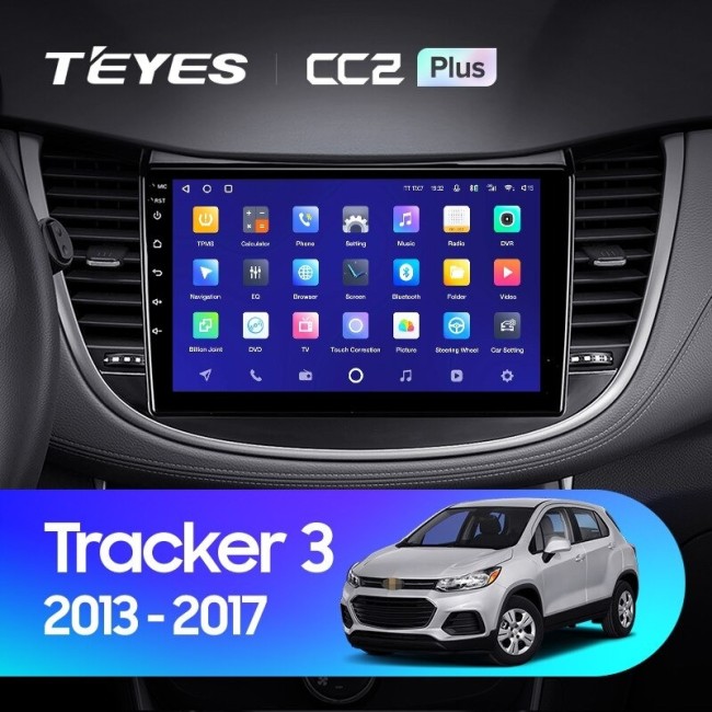 Штатная магнитола Teyes CC2 Plus 3/32 Chevrolet Tracker 3 (2013-2017) F2