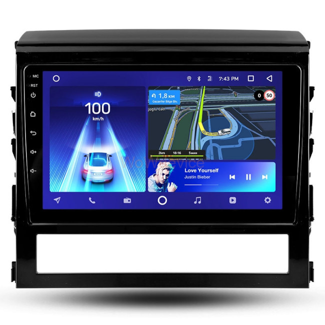 Установочный комплект Teyes для Toyota Land Cruiser 200 (2015-2020)