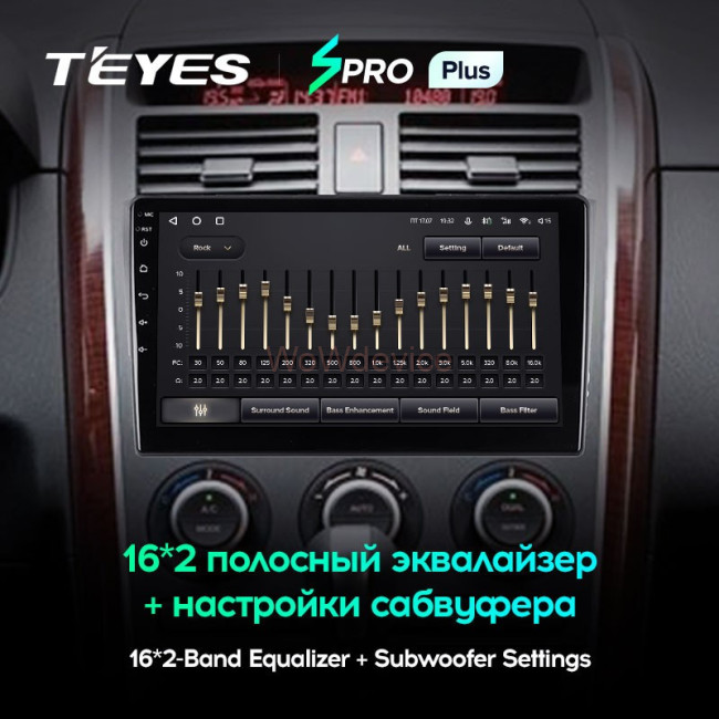 Штатная магнитола Teyes SPRO Plus 6/128 Mazda CX-9 TB (2006-2016)