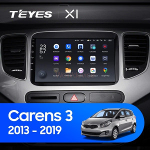Штатная магнитола Teyes X1 4G 2/32 Kia Carens RP 3 (2013-2019)
