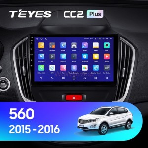 Штатная магнитола Teyes CC2L Plus 2/32 BaoJun 560 (2015-2016)
