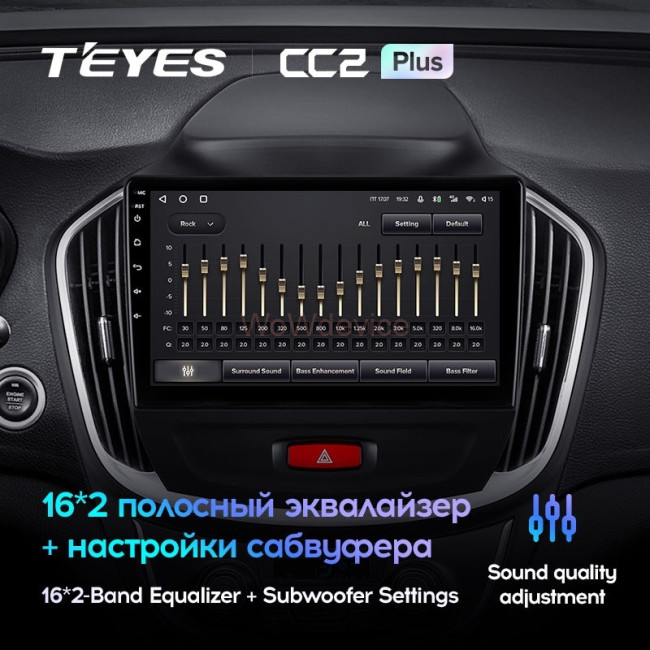Штатная магнитола Teyes CC2L Plus 2/32 BaoJun 560 (2015-2016)