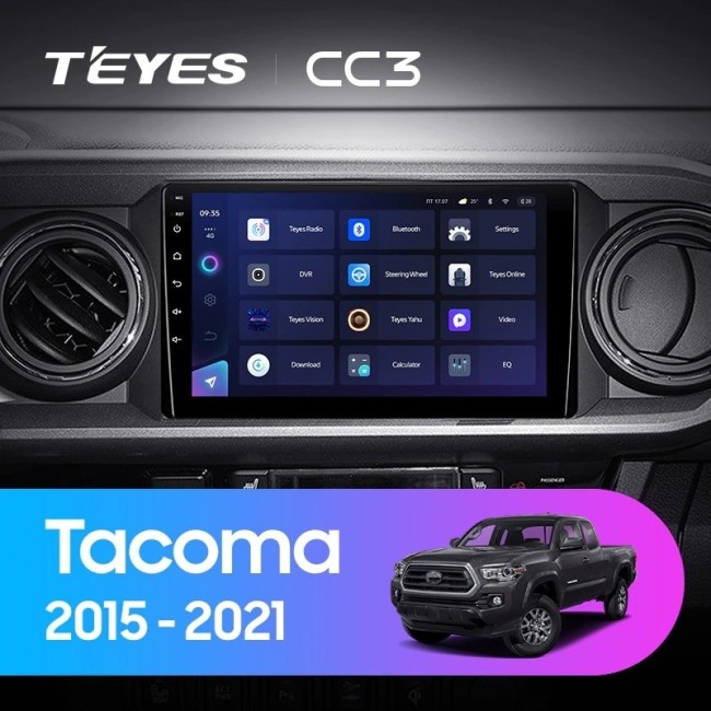 Штатная магнитола Teyes CC3 3/32 Toyota Tacoma N300 (2015-2021)