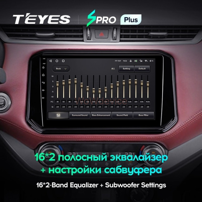 Штатная магнитола Teyes SPRO Plus 4/32 Nissan X-Terra (2018-2022)