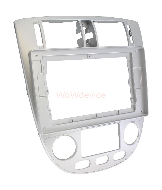 Рамка магнитолы 10.2" (цв.Серый) для CHEVROLET Lacetti 2004-2013 Седан / Авто AC Рамка магнитолы 10.2" (цв.Серый) для CHEVROLET Lacetti 2004-2013 Седан / Авто AC