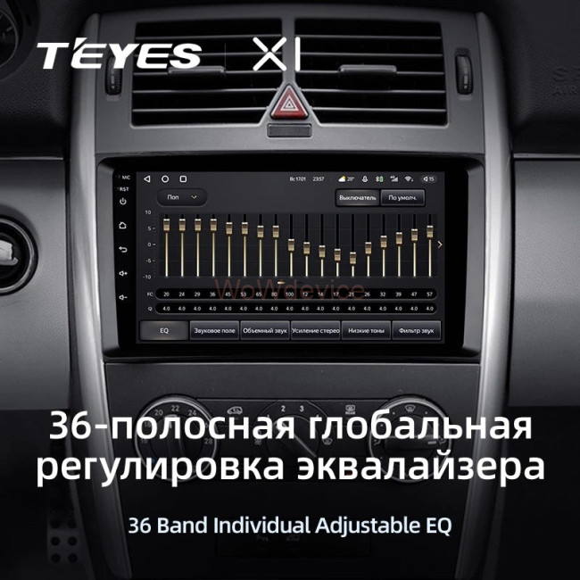 Штатная магнитола Teyes X1 4G 2/32 Mercedes-Benz Sprinter W906 (2006+) Штатная магнитола Teyes X1 4G 2/32 Mercedes-Benz Sprinter W906 (2006+)