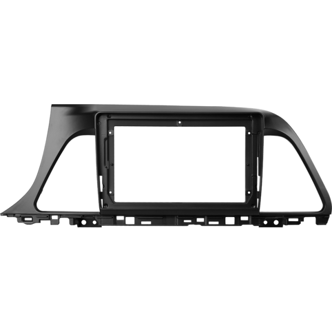 Рамка магнитолы 9.0" (цв.Черный) для HYUNDAI Sonata 2015-2017 Левый руль