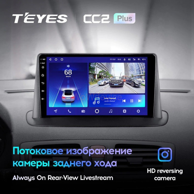 Штатная магнитола Teyes CC2 Plus 3/32 Renault Megane 3 (2008-2014) Штатная магнитола Teyes CC2 Plus 3/32 Renault Megane 3 (2008-2014)