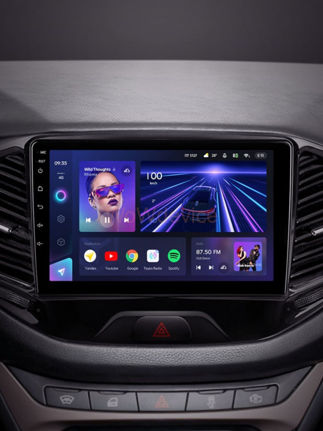 Штатная магнитола Teyes CC3 4/64 LADA Vesta Cross Sport (2015-2019)