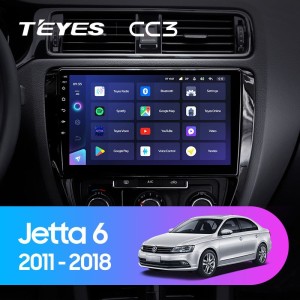 Штатная магнитола Teyes CC3 4/64 Volkswagen Jetta 6 (2011-2018)