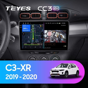 Штатная магнитола Teyes CC3 2K 360 6/128 Citroen C3-XR (2019-2020) (F1)