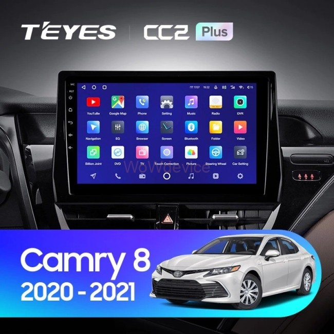Штатная магнитола Teyes CC2L Plus 1/16 Toyota Camry VIII 8 XV70 (2020-2021)